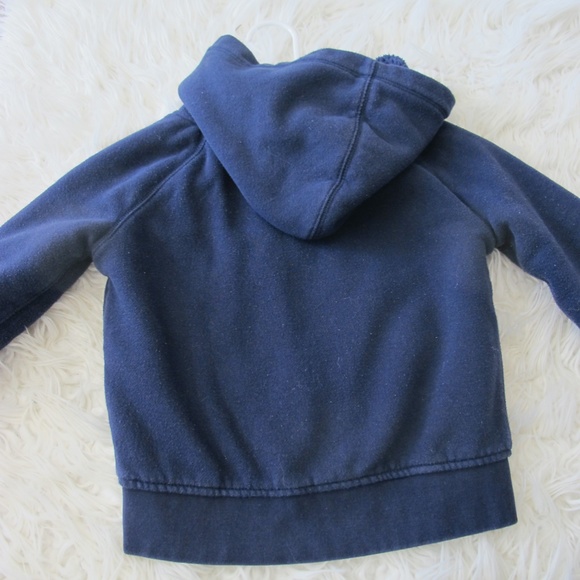 GAP Boy's Hoodie Zip Up Jacket Size XS GUC - Picture 4 of 4
